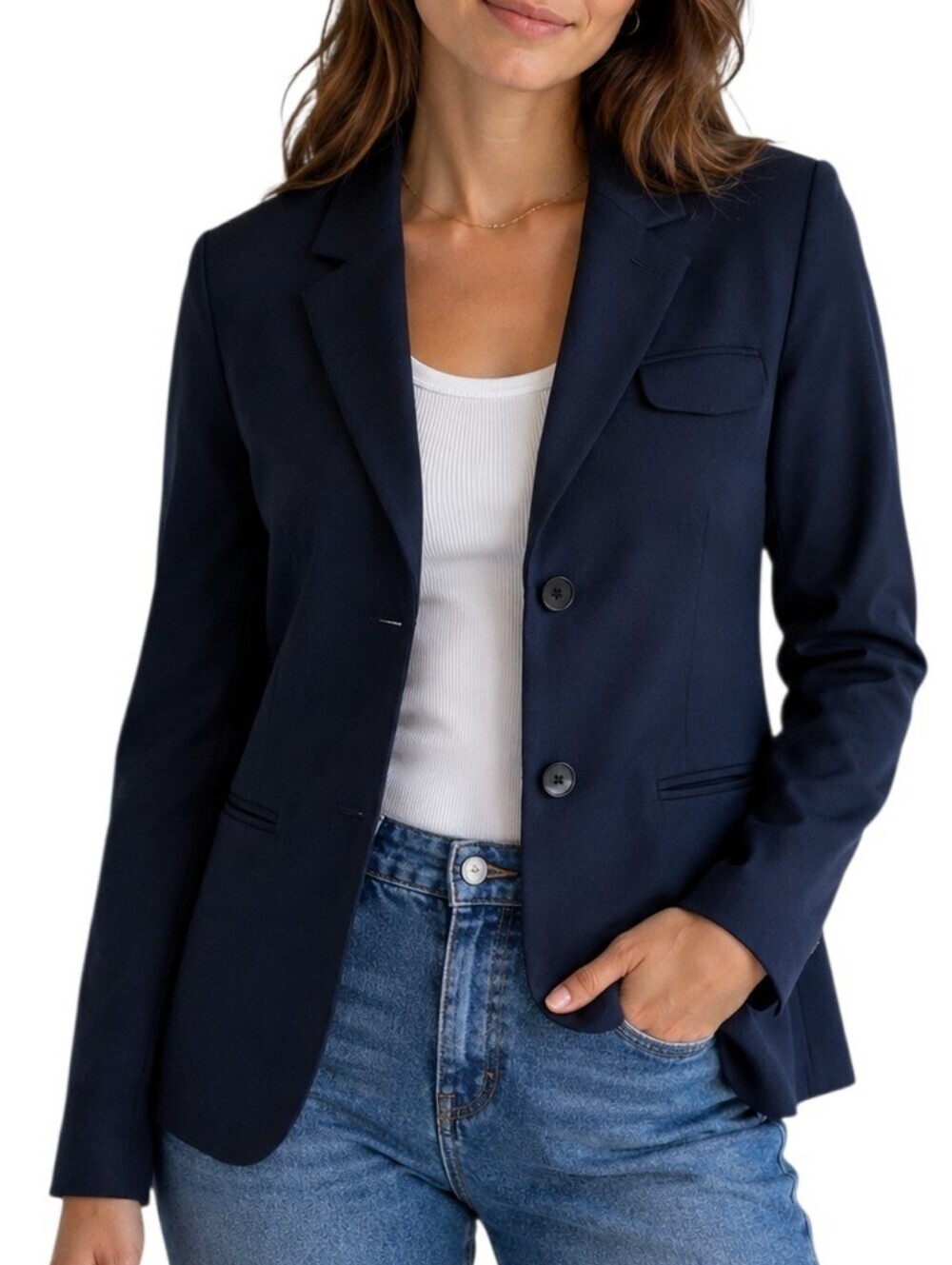 GAP Blazer Women 4 Blue